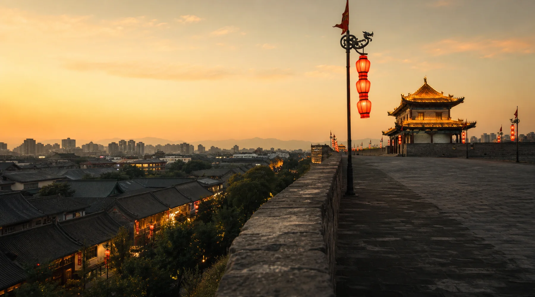 Xi'an travel view